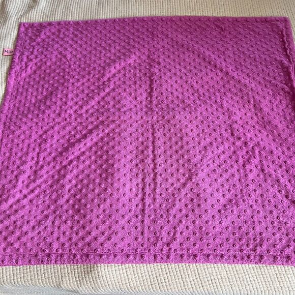 Keiki Elements Hawaiian Aloha Baby Throw Blanket Pink Girl Ocean Animals Beach - Picture 7 of 10